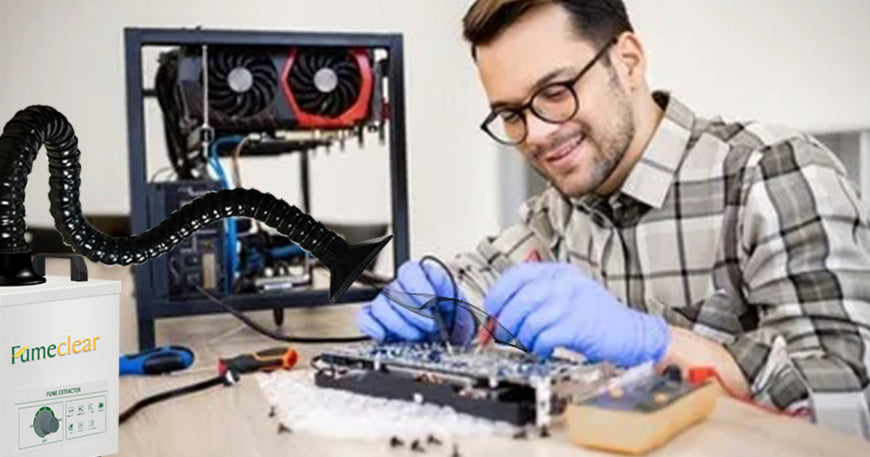 From Benchtop to Industrial: A Guide to Choosing the Right Solder Fume Extractor