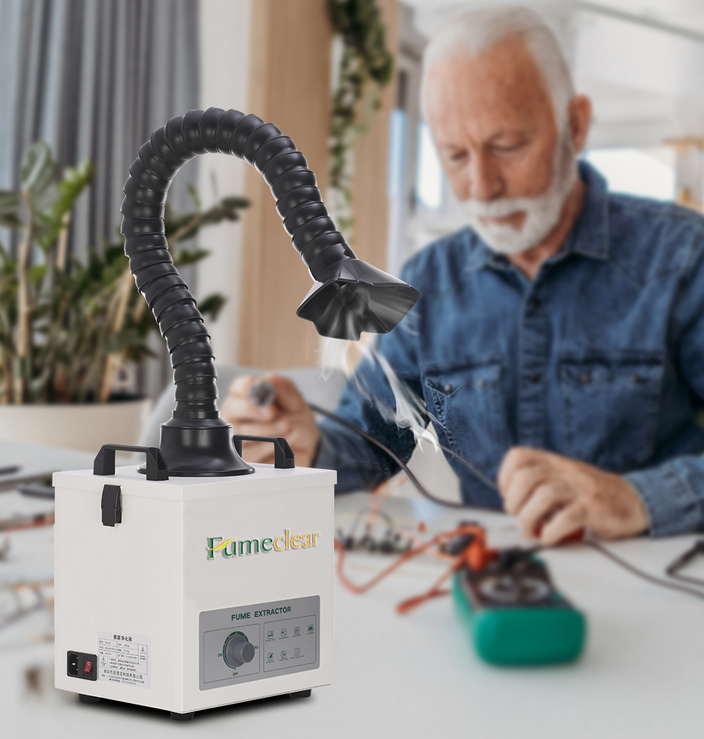 100w solder fume extractor