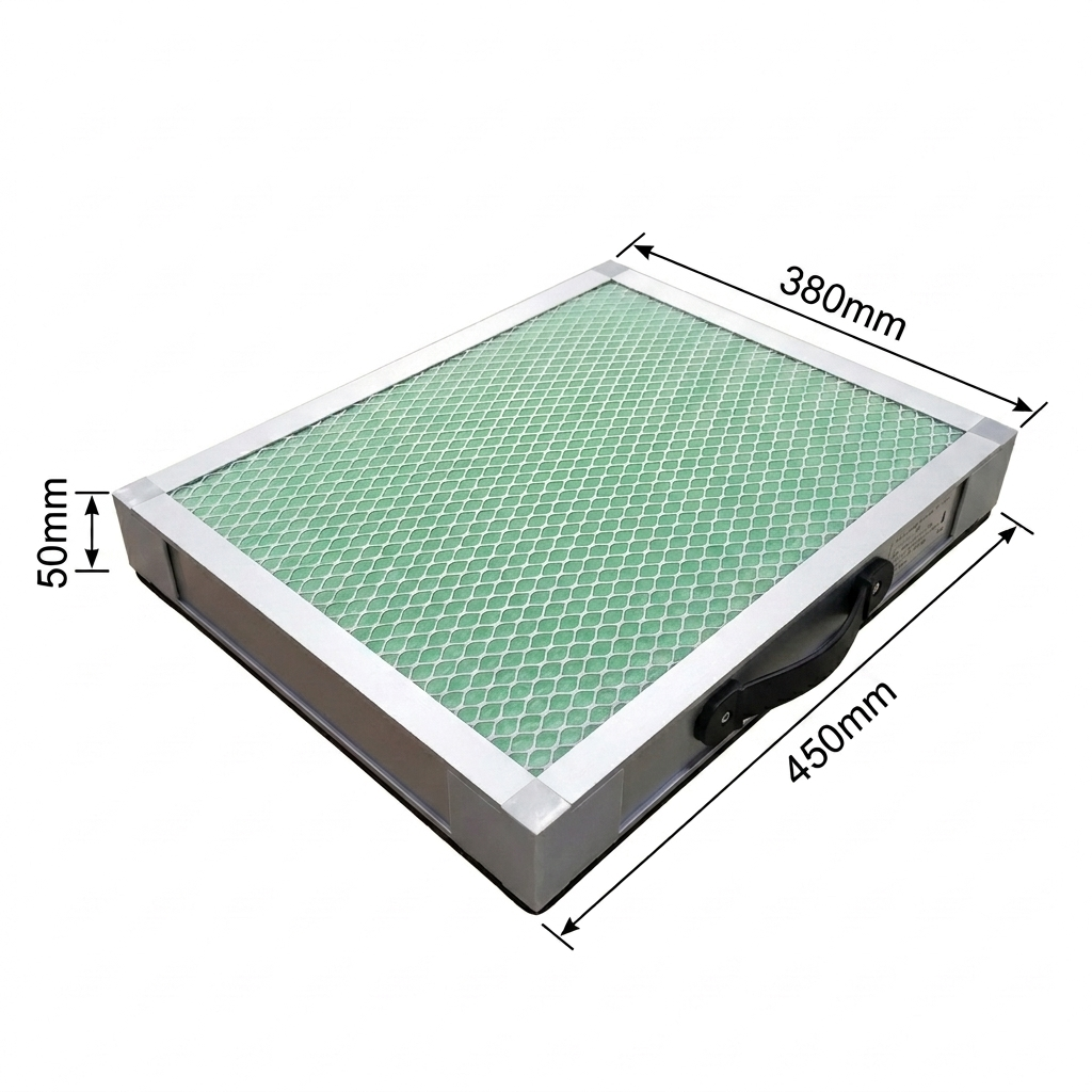 FUMECLEAR XL-700 Activated Carbon Filter Size 380mm x 450mm x 50mm, Compatible with Laser Fume Extractor XL-700