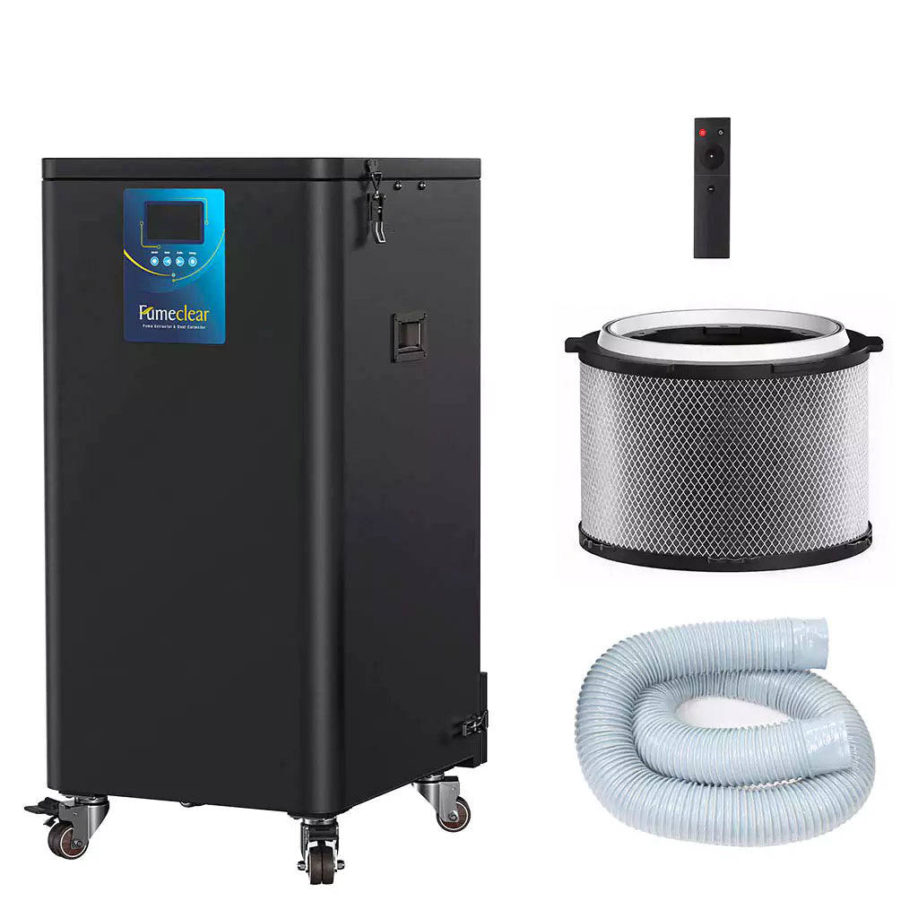FumeClear Industrial Dust Collector | 500+ CFM Low-Maintenance Dust Extraction System for CNC, Laser & Grinding Fumeclear fumeclear