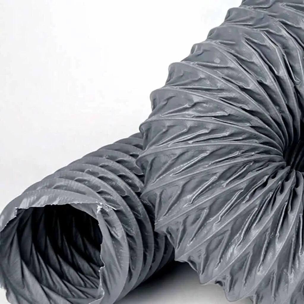 Fumeclear XL-300 laser fume extractor heavy-duty flexible exhaust hose with reinforced spiral design