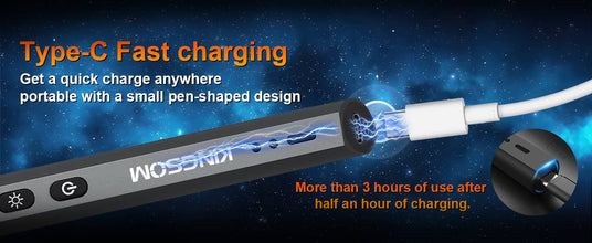 Fumeclear electric screwdriver type-c fast charging