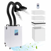 Fumeclear® FC-2003 Portable Welding Fume Extractor with Dual-Port fumeclear fumeclear