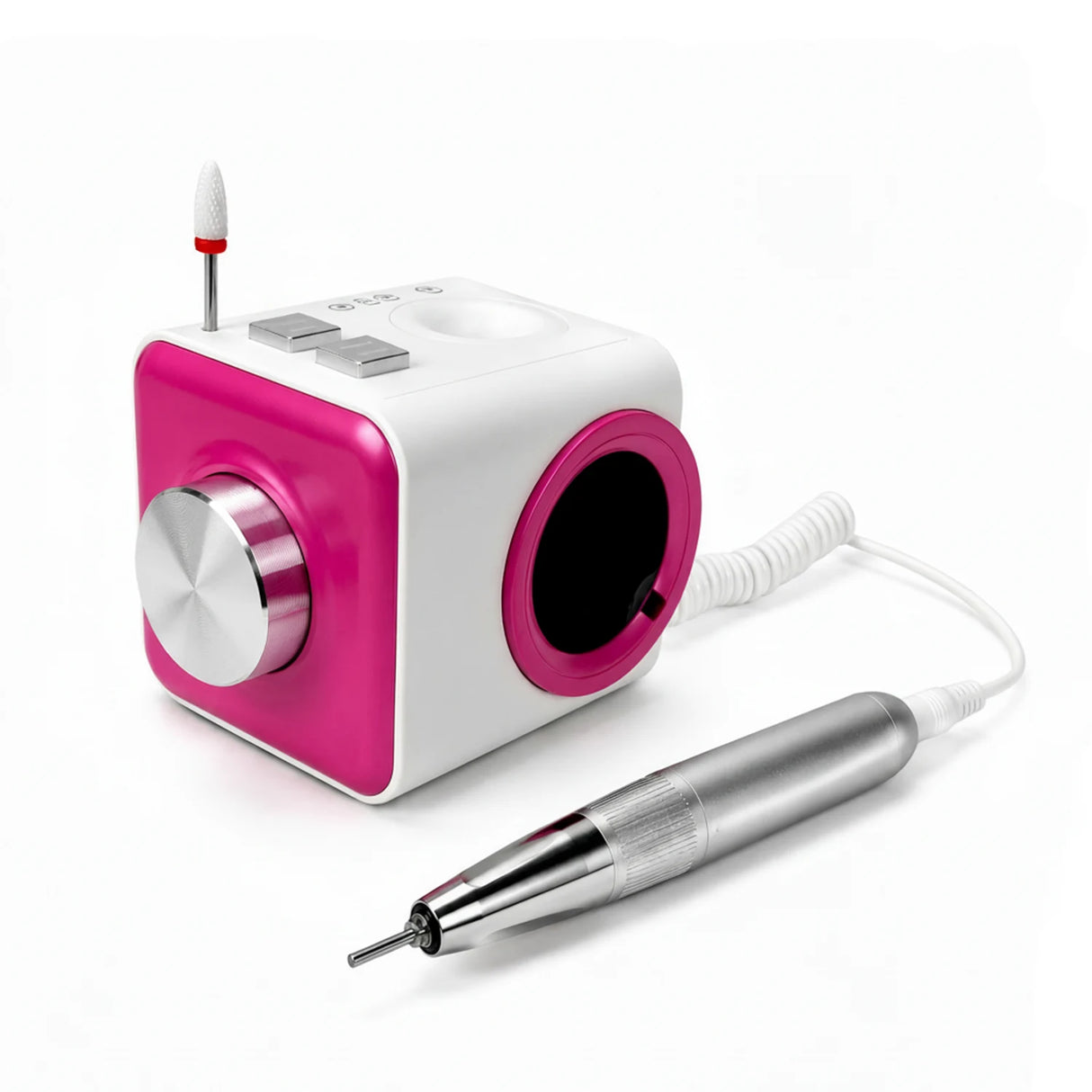 FUMECLEAR Nail Drill Professional Electric Nail Drill Machine with 3500RPM handpiece for salon manicure and pedicure