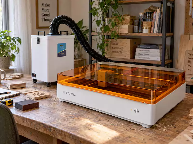 FumeClear FC-2002 for xTool M2: A Fume Extractor Buying Guide