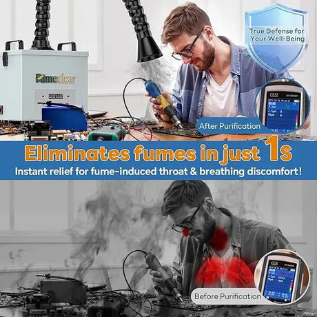 Soldering Fumes Are More Dangerous Than You Think fumeclear