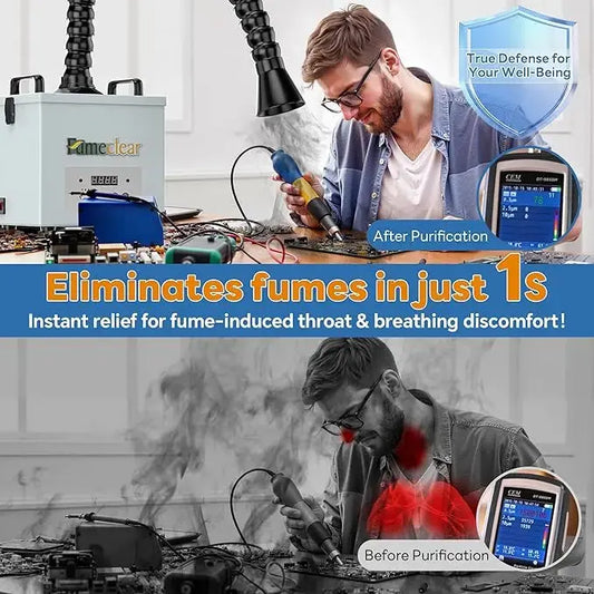 Soldering Fumes Are More Dangerous Than You Think fumeclear