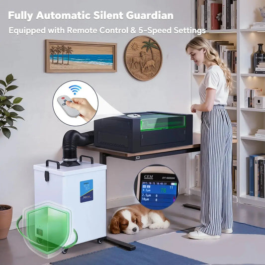 Revolutionize Your Workspace With These Laser Cutting Fume Extractors! fumeclear