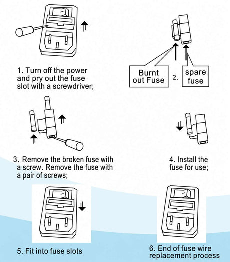 How to Replace the Fuse in Your Fume Extractor