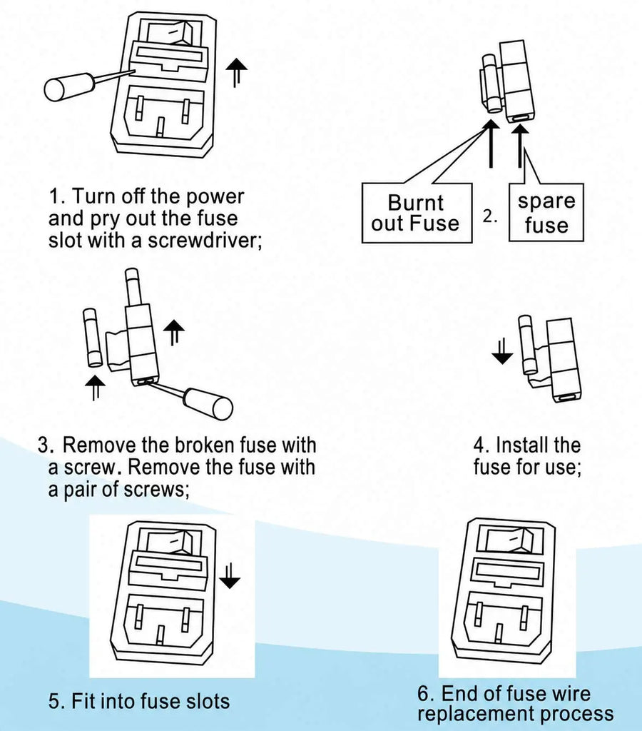 How to Replace the Fuse in Your Fume Extractor