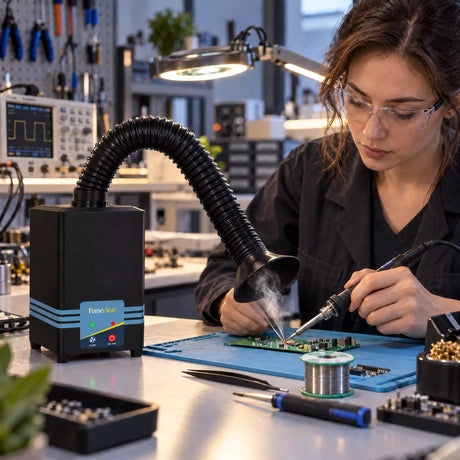 Best Solder Fume Extractor Under $100 for DIY Soldering fumeclear