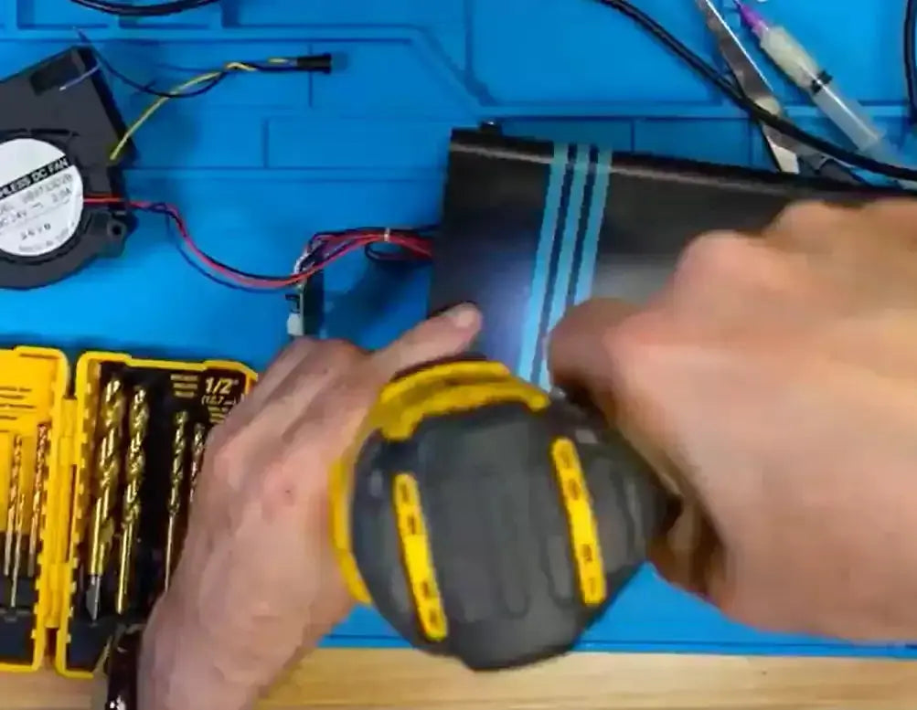 When a Customer Took a Drill to Our Machine (Yes, Really) fumeclear