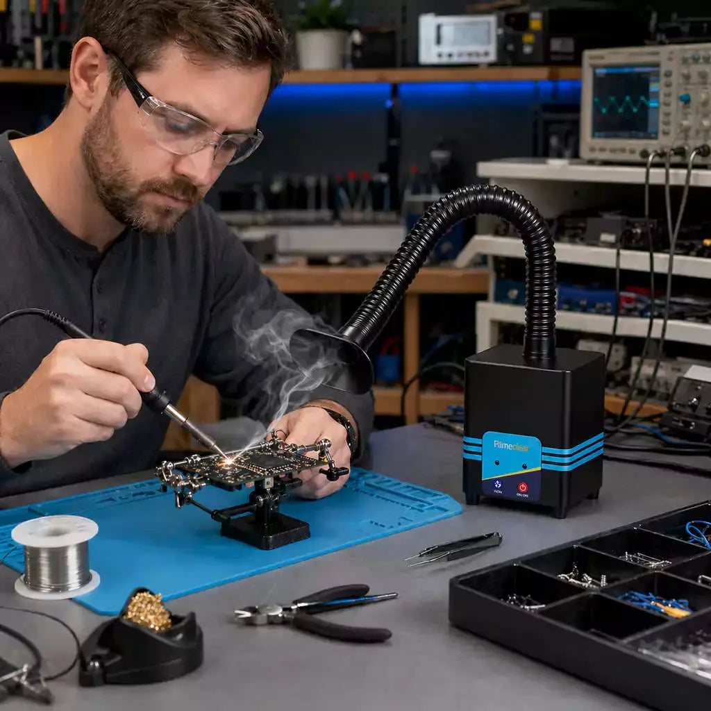 Do You Really Need a Soldering Fume Extractor? A Beginner’s Guide for DIY Electronics Hobbyists