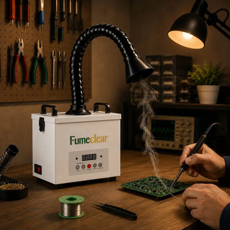 Choosing the Best Soldering Fume Extractor for Clean and Safe Solder Work