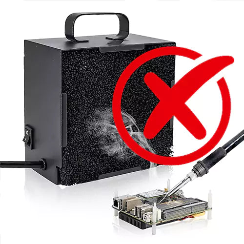 Why Isn't a Thin Activated Carbon Sheet Enough for Solder Fumes? fumeclear