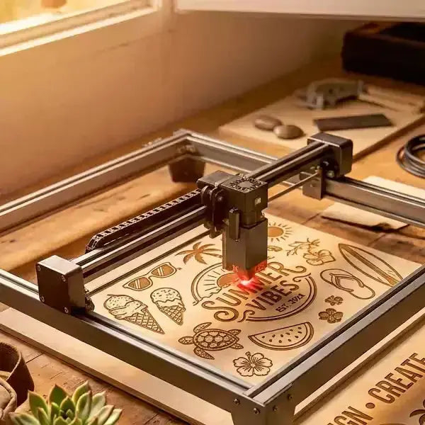 Laser Engraving in Summer: How to Manage Smoke Without Overheating Your Workspace fumeclear