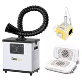 Nail Tech Pro Max Package (Nail Fume Extractor + Nail Dust Collector + Nail Drill Set)