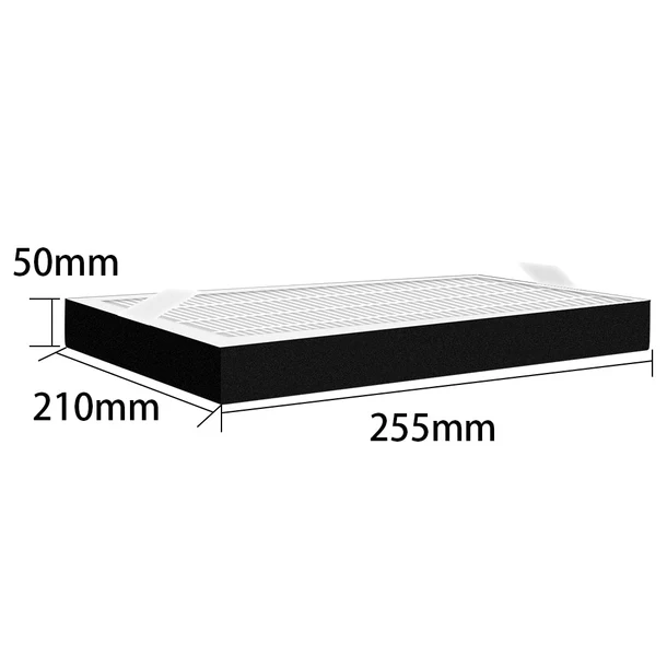 fumeclear fc-100a solder fume extractor hepa filter size