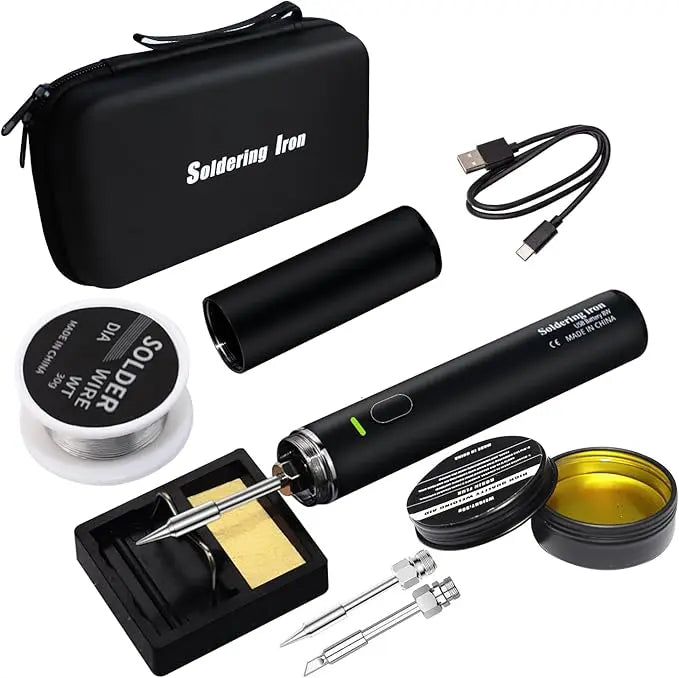 Cordless Soldering Iron Kit Small Projects Home Appliance Repairs