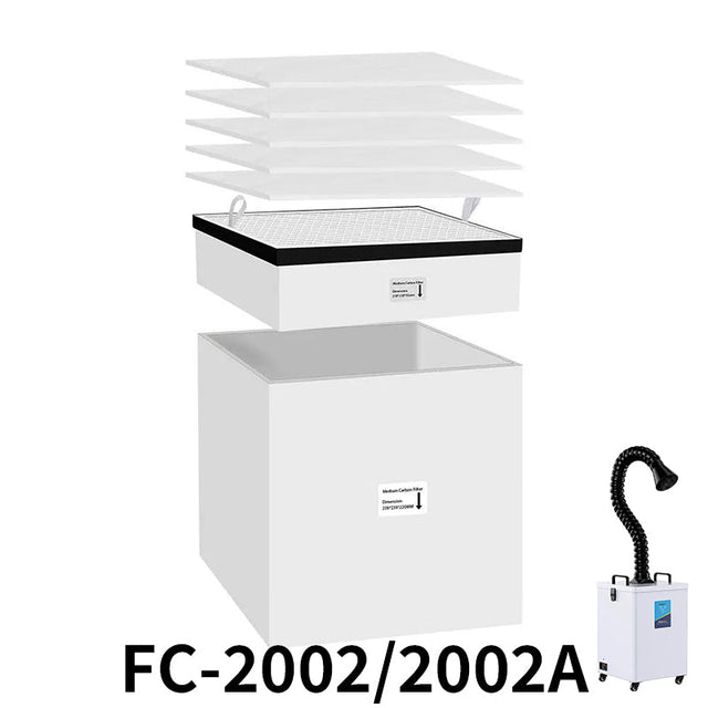 FC-2002A Fume Extractor Replacement Filters fumeclear fumeclear