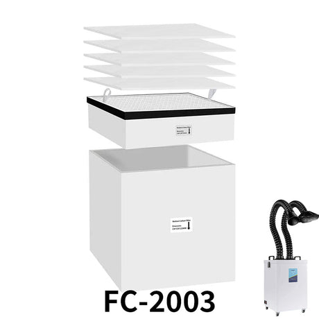 FC-2003 Fume Extractor Replacement Filters fumeclear fumeclear