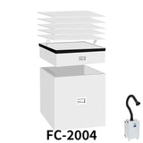 FC-2004 Filter Sets | Replacement Filters for Fume Extractors Fumeclear fumeclear