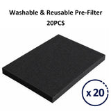 FumeClear Cut-to-Fit Washable & Reusable Pre-Filter Pads for FC-350 Fume Extractors fumeclear fumeclear