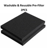 FumeClear Cut-to-Fit Washable & Reusable Pre-Filter Pads for FC-350 Fume Extractors