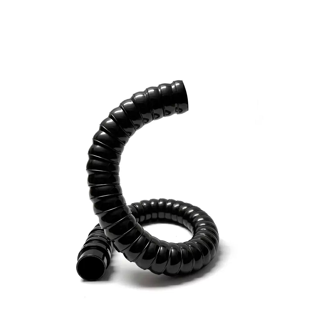 Adjustable and flexible bamboo duct hose, easy to position for precise fume extraction