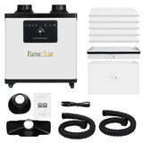 FumeClear FC-1002A Laser Fume Extractor – Eliminate Smoke, Odors & Fine Dust for Laser Work Fumeclear fumeclear