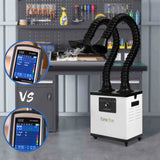 FumeClear FC-1002A Laser Fume Extractor – Eliminate Smoke, Odors & Fine Dust for Laser Work Fumeclear fumeclear