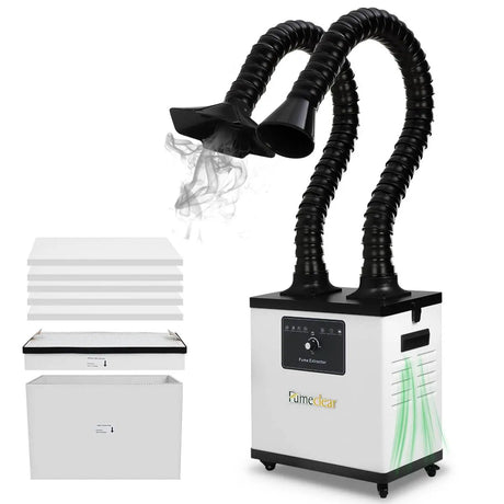 FumeClear FC-1002A Nail Salon Dust Collector & Odor Eliminator Fumeclear fumeclear