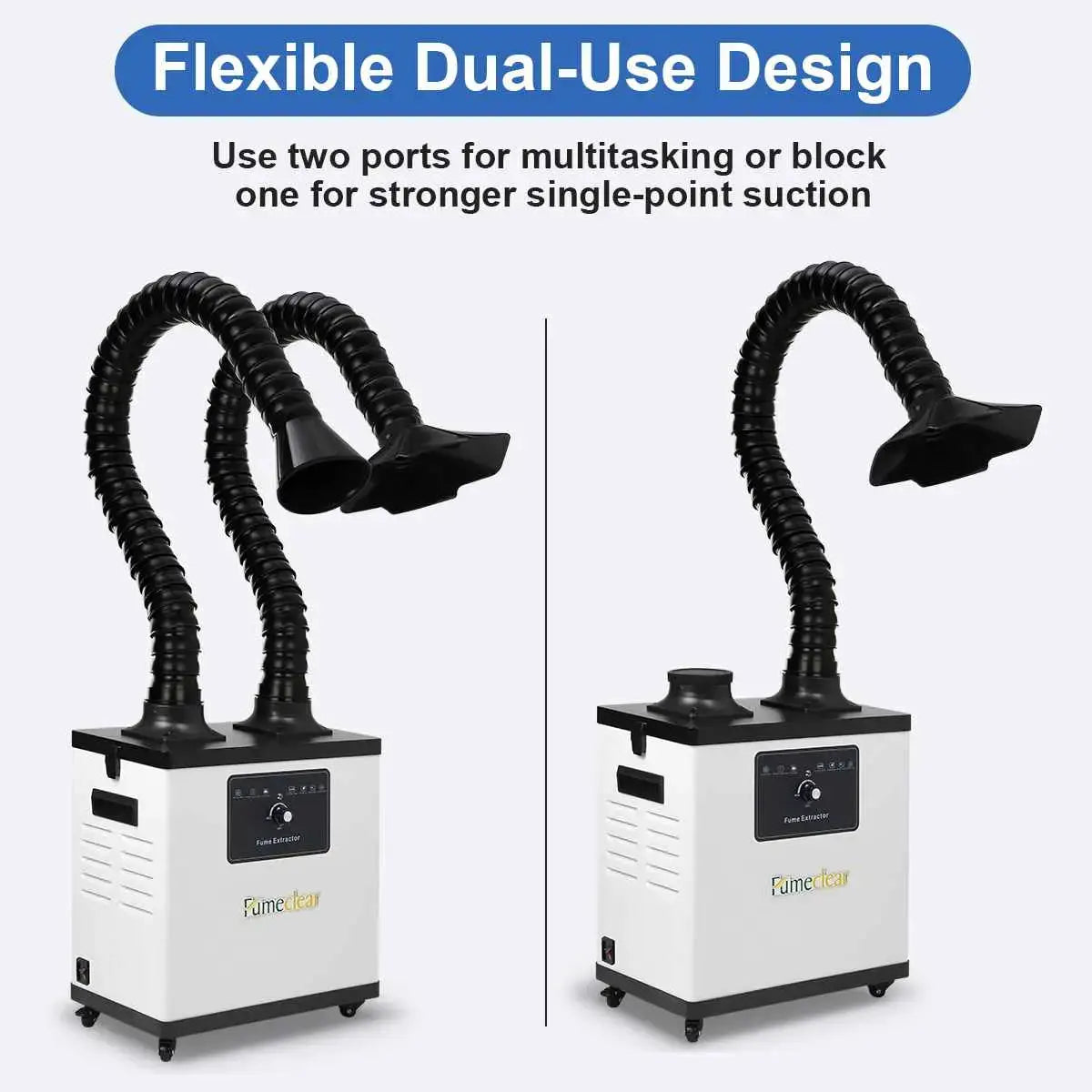 FumeClear FC-1002A Nail Salon Dust Collector & Odor Eliminator Fumeclear fumeclear