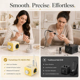 FumeClear FC-ND35-PRO Professional Nail Drill – 35,000 RPM Electric Nail File with Ultra-Low Vibration fumeclear fumeclear