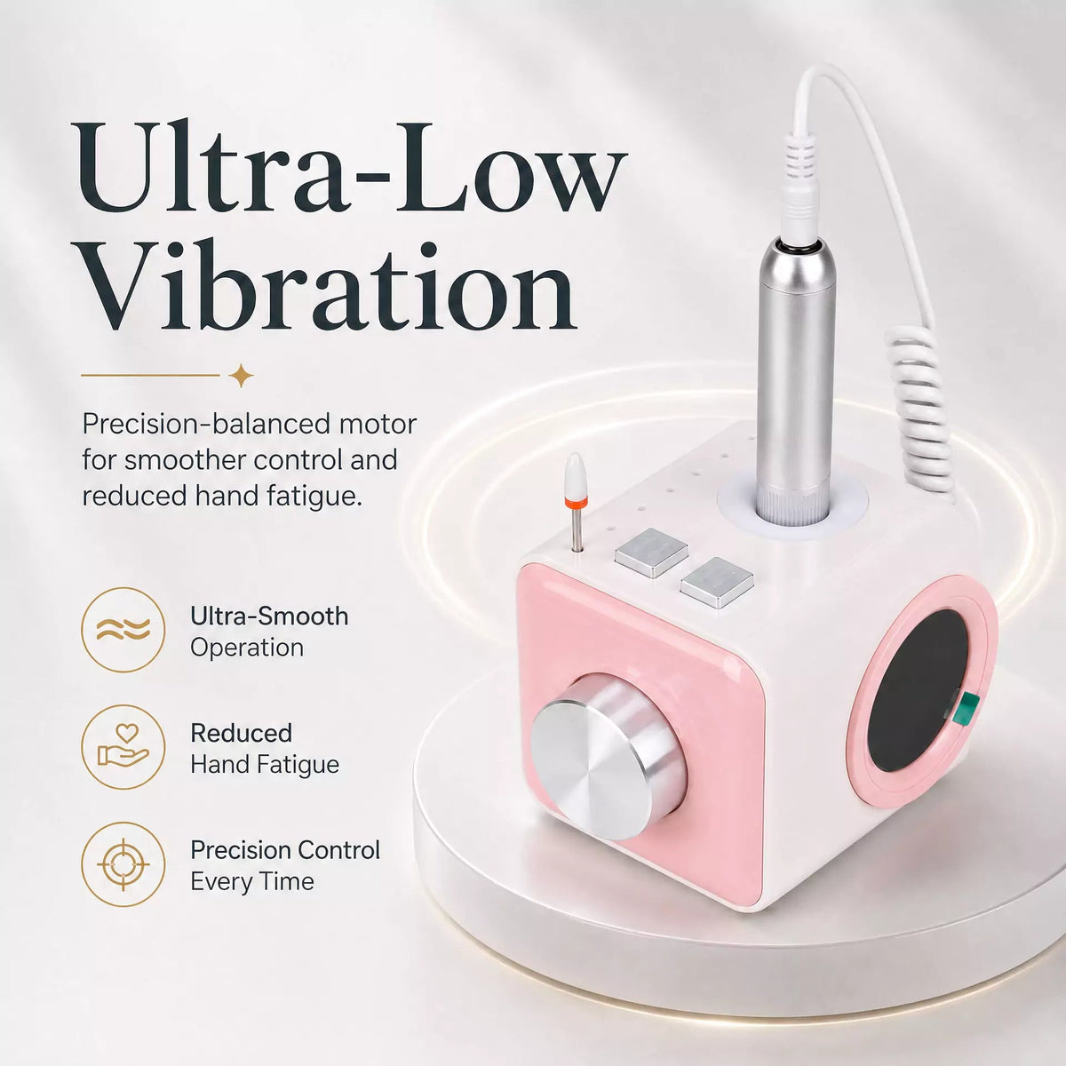 FumeClear FC-ND35-PRO Professional Nail Drill – 35,000 RPM Electric Nail File with Ultra-Low Vibration fumeclear fumeclear
