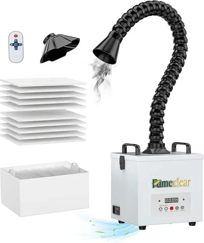 Fumeclear® FC-100A Solder Fume Extractor - 99.97% Filtration for Safe Soldering fumeclear fumeclear 309.99