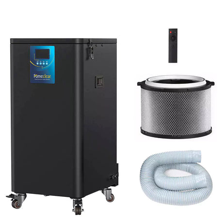 FumeClear Industrial Dust Collector | 500+ CFM Low-Maintenance Dust Extraction System for CNC, Laser & Grinding Fumeclear fumeclear