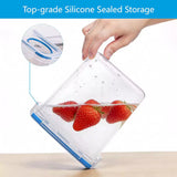fumeclear top-grade silicone sealed filament dryer box waterproof test with strawberries, excellent moisture proof storage