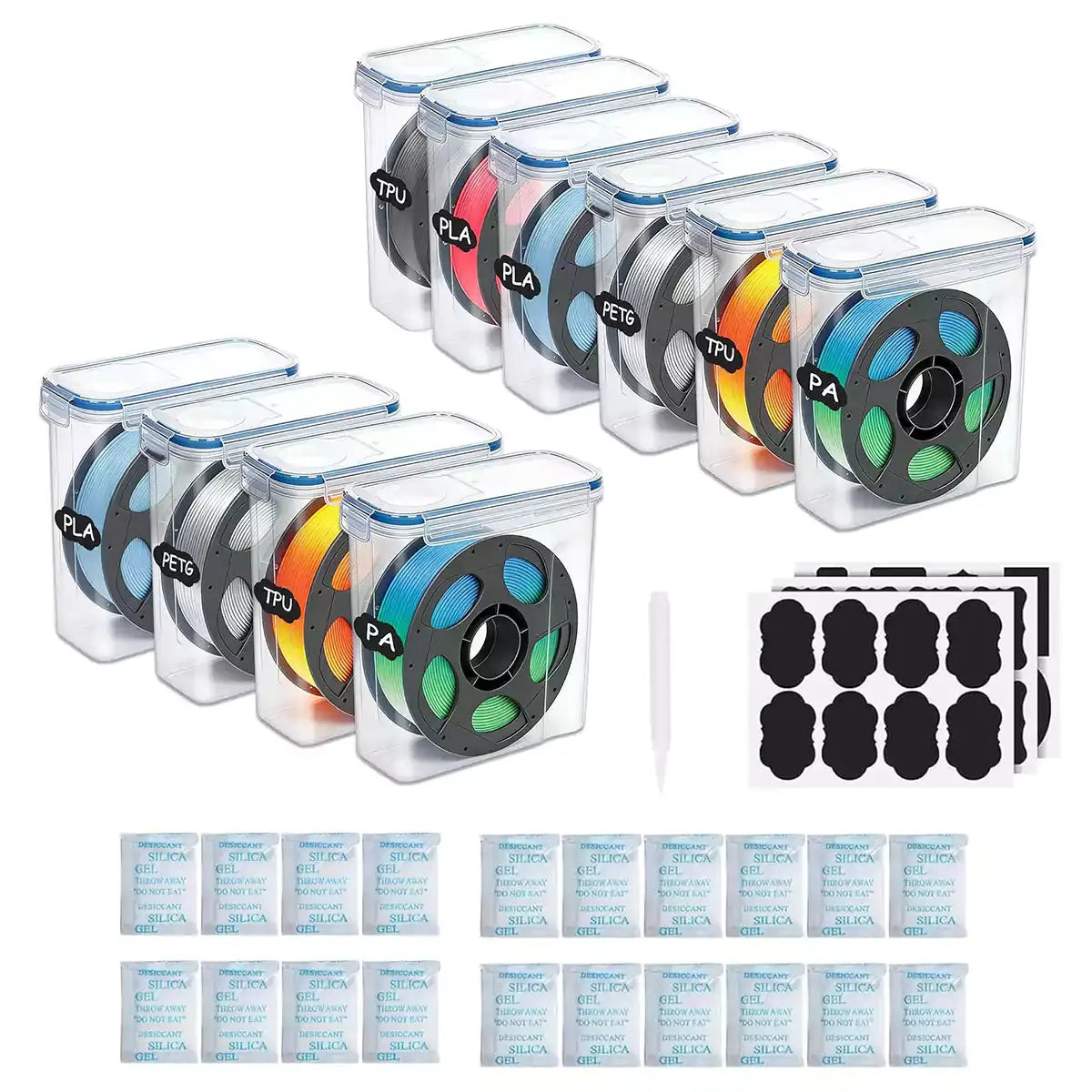 3D Printer Filament Dryer Box Adjustable Temperature & Moisture Protection