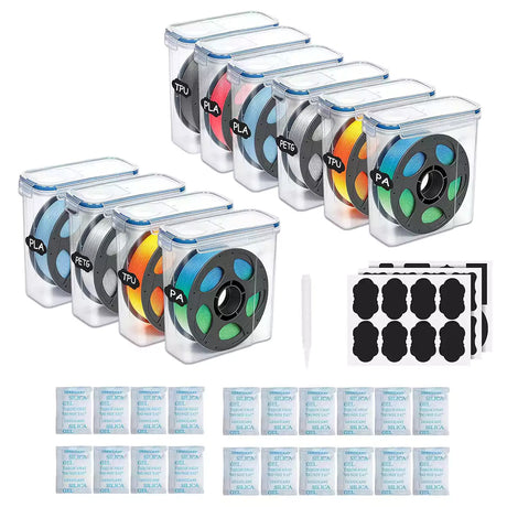 fumeclear 3D Printer Filament Dryer Box 10 packs