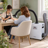 Fumeclear FC-1001G Nail Salon Fume Extractor with Remote Control & Exhaust Duct Fumeclear fumeclear