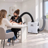 Fumeclear FC-1001G Nail Salon Fume Extractor with Remote Control & Exhaust Duct Fumeclear fumeclear