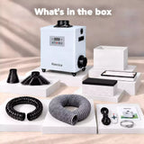 Fumeclear FC-1001G Nail Salon Fume Extractor with Remote Control & Exhaust Duct Fumeclear fumeclear