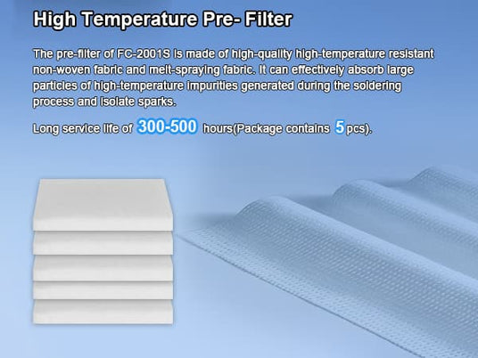 Fumeclear FC-2001S high temperature pre-filter