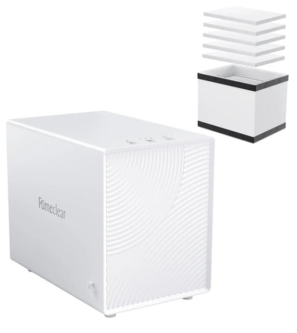 Fumeclear FC-2001X replacement filter set for soldering fume extractor, including all necessary filters for optimal smoke and dust removal.