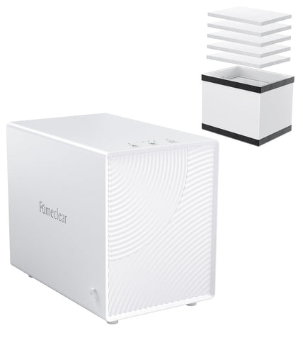 Fumeclear FC-2001X replacement filter set for soldering fume extractor, including all necessary filters for optimal smoke and dust removal.