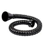 Segmented bamboo-style hose with bendable design, flexible structure for versatile fume extraction applications - Fumeclear