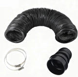 Fumeclear Retractable Fume Extractor Hose – 50mm & 75mm Replacement Extraction Tube Fumeclear fumeclear