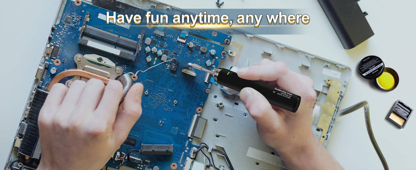 Fumeclear soldering iron kit wide range of application scenarios