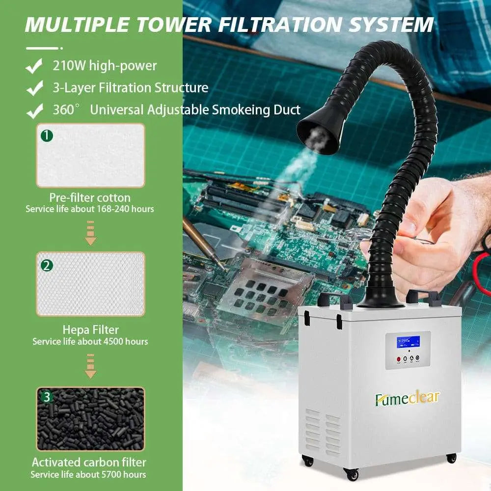FC3001 Fume Extractor For 3D Printer/Nail Salon Fume Extractors Buy